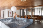 Arapaho property modern interior with stylish seating and decor accents